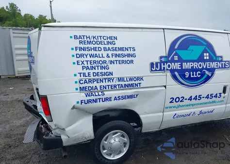 2014 Ford E-150 Commercial из США, поврежденный, VIN 1FTNE1EW2EDA90777